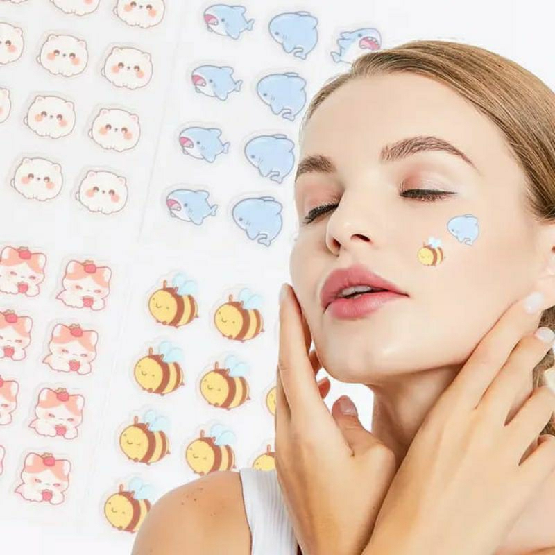Jual Acne Patch Lucu Stiker Plester Jerawat | Shopee Indonesia