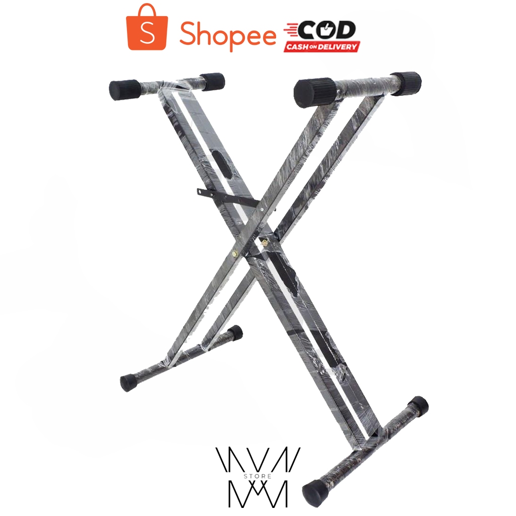 Jual Stand keyboard import Stand double keyboard Shopee Indonesia