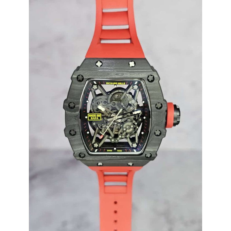 Jual Richard Mille RM35 02 Rafa NTPT Carbon Swiss Decorated