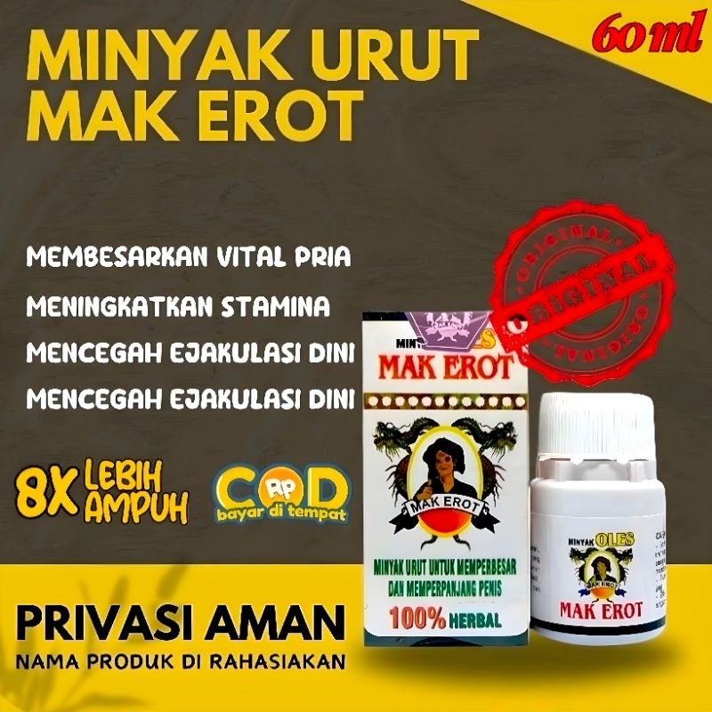 Jual Mak Erot Asli Original 100 Herbal Alami Obat Kuat Pria Dewasa