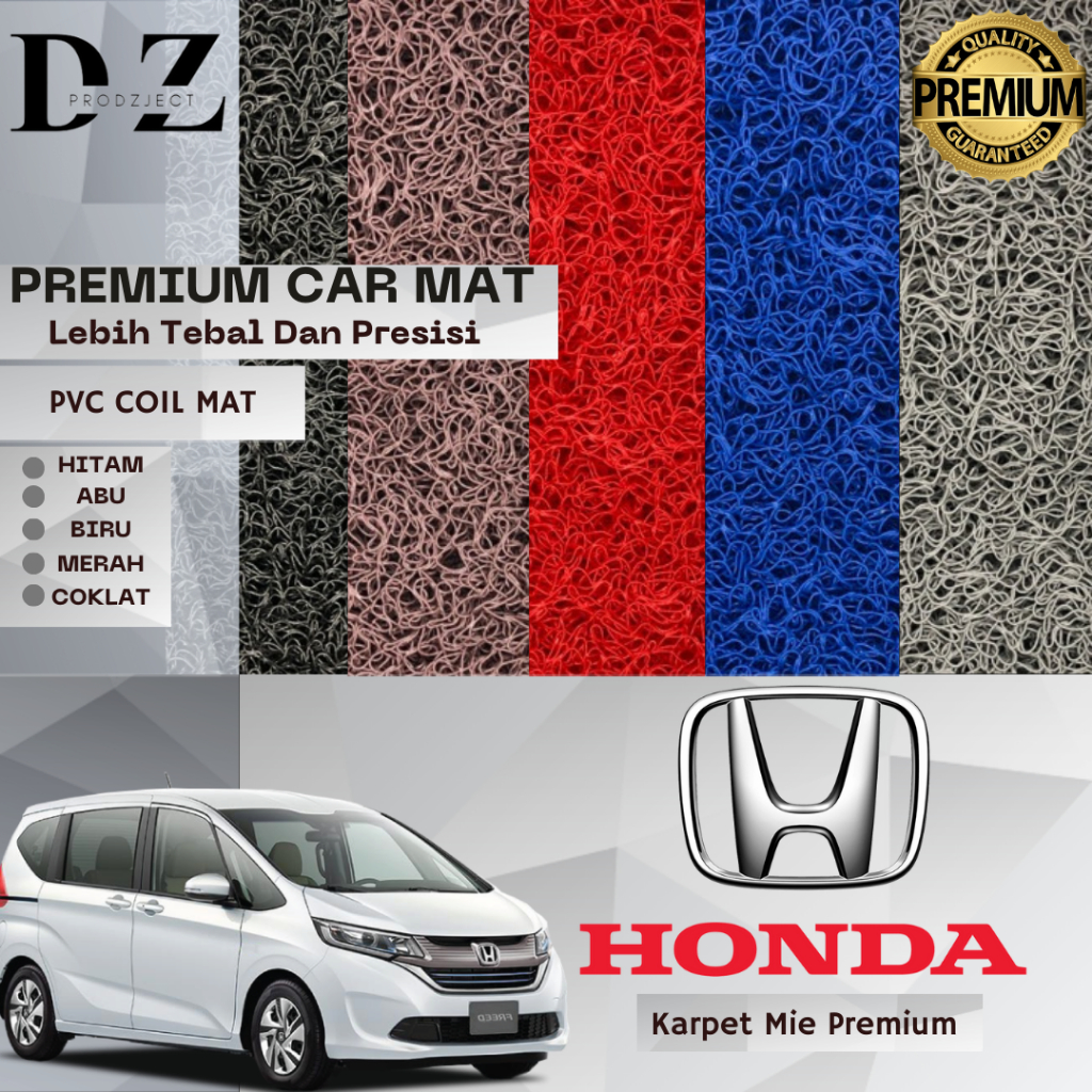 Jual Karpet Mobil Honda Freed Coil Mat Karpet Mie Bihun Honda Freed