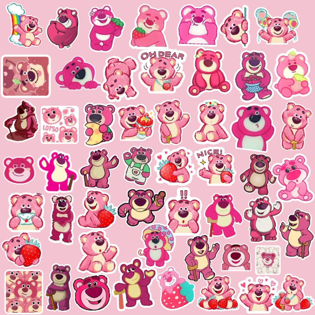Jual 100 pcs MINI LOTSO STIKER AESTHETIC WATERPROOF | Shopee Indonesia