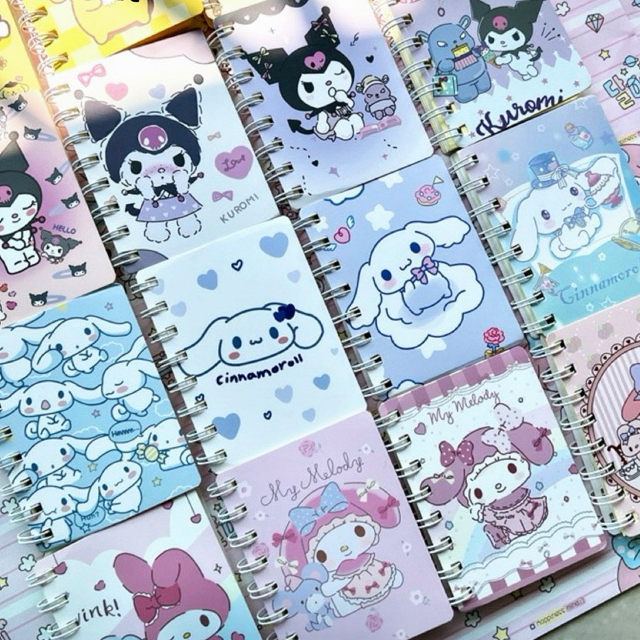 Jual Notebook Ring Buku Tulis Mini A7 Minibook Kuromi | Shopee Indonesia
