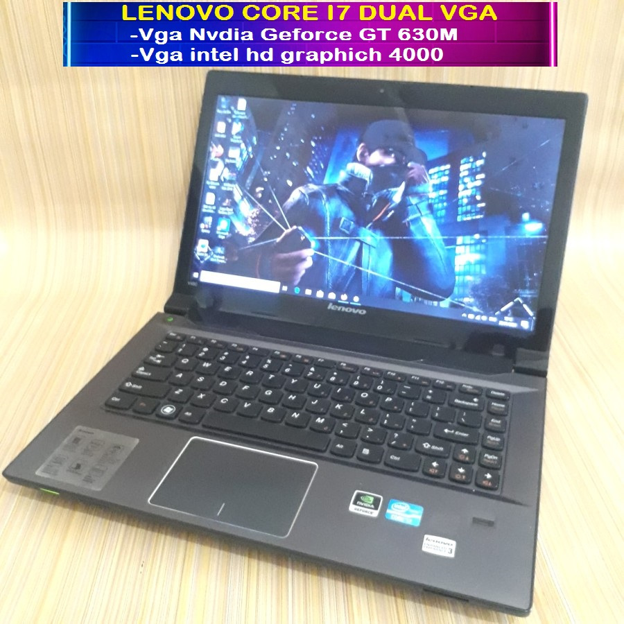 Jual LAPTOP LENOVO CORE I7 RAM 8GB ssd 256GB VGA NVIDIA 1GB Shopee Indonesia