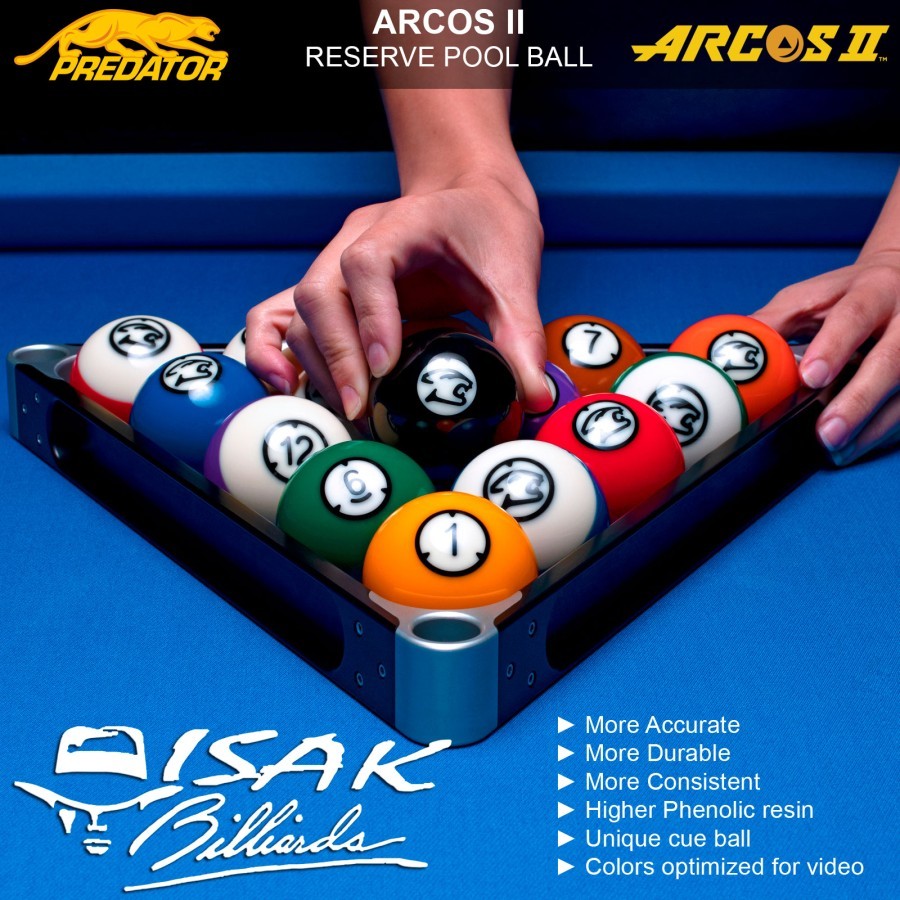 ビリヤード　ボール　プレデター　Arcos2 Predator ビリヤード ボール プレデター Arcos2 : ER SPORTS - 通販 - Yahoo