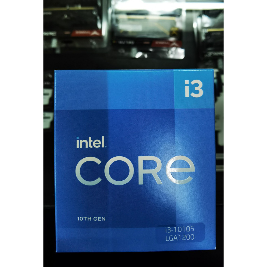 Jual Intel Core i3 10105 Processor LGA 1200 Box Resmi Baru | Shopee ...