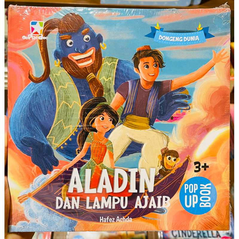 Jual buku dongeng dunia pop up book aladin dan lampu ajaib | Shopee ...