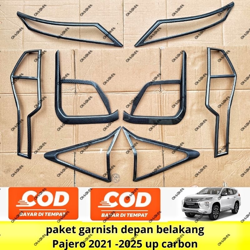 Jual Paket Garnish Depan Belakang All New Pajero