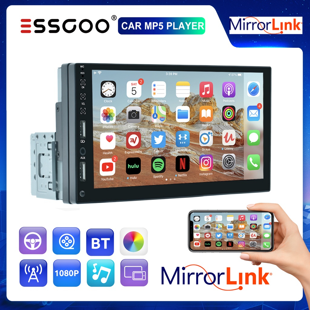 Jual ESSGOO Head Unit 1Din Universal 7 