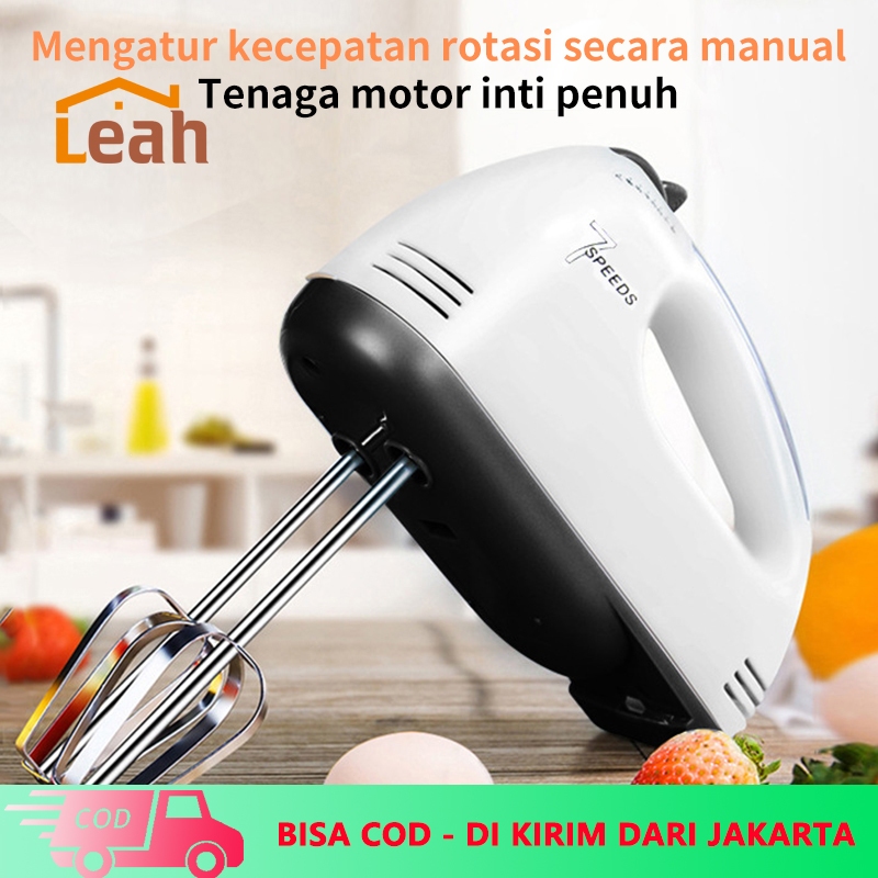 Jual Cod Hand Mixer Tangan Elektrik Mixer Kue 1 Set Murah Hand Mixer