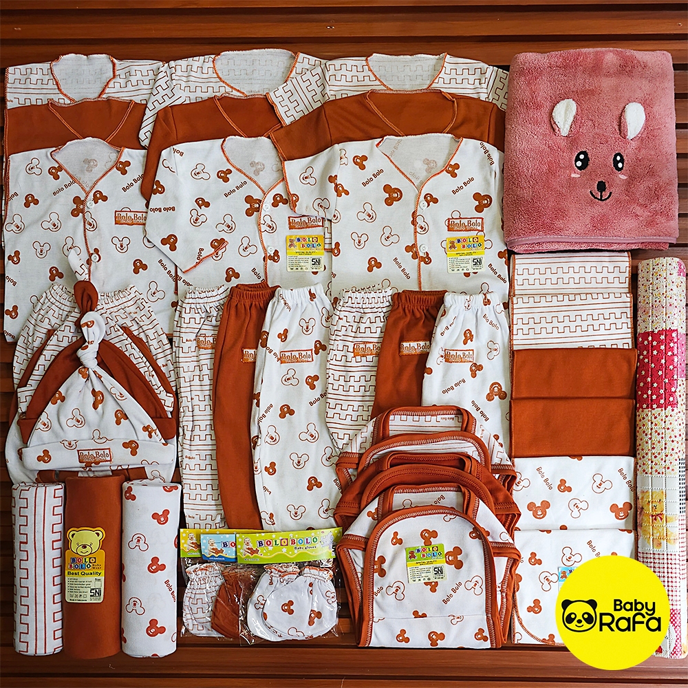 Jual 50 PCS Paket Hemat Komplit Baju Bayi Baru Lahir Paket Hemat Baby ...