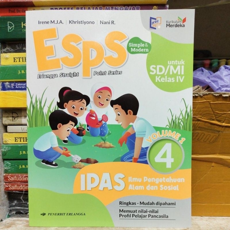 Jual Esps Ipas Ilmu Pengetahuan Alam Dan Sosial Kelas 4 SD Volume 1 ...