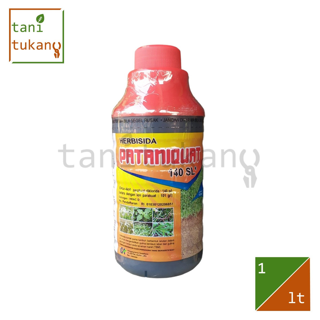 Jual Herbisida Pataniquat 140 Sl 1 Liter Shopee Indonesia