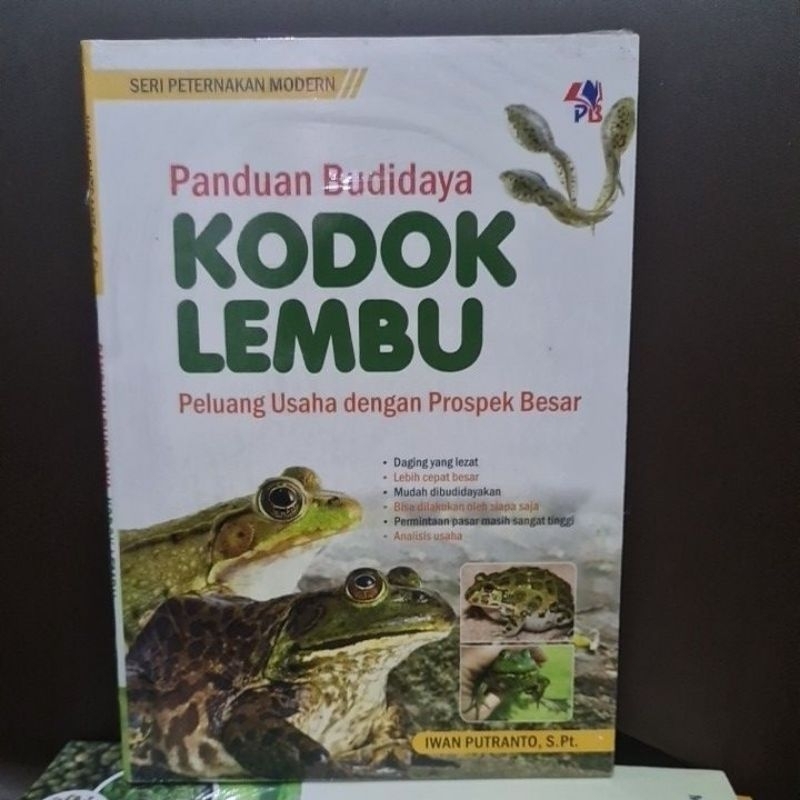 Jual Buku Spm Panduan Budidaya Kodok Lembu Shopee Indonesia