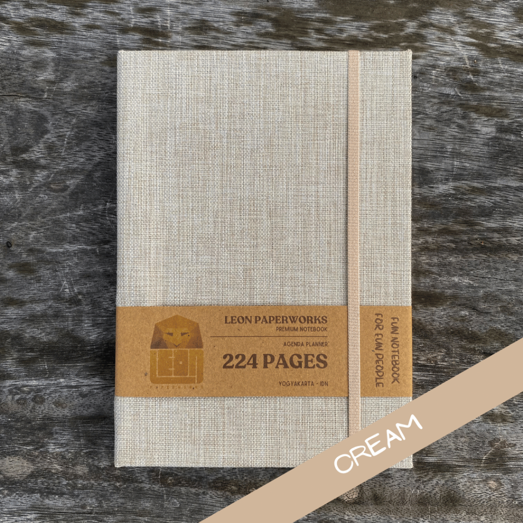 Jual Notebook PASTELLO SERIES Cover Fabric Canvas Leon Paperworks ...