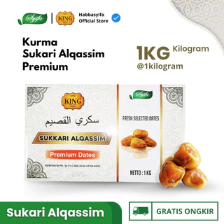 Kurma Sukari King Dates Sukkari 1 kg Lembut Manis Legit Premium Original High Quality