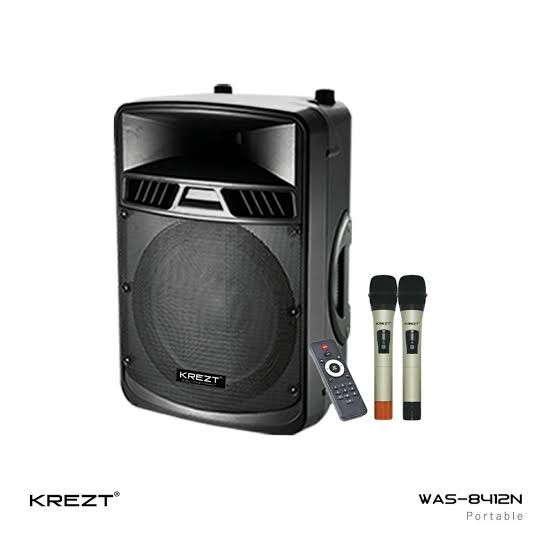 Jual SPEAKER KREZT WAS-8412N - PORTABLE SOUND SYSTEM (12 inch) | Shopee ...