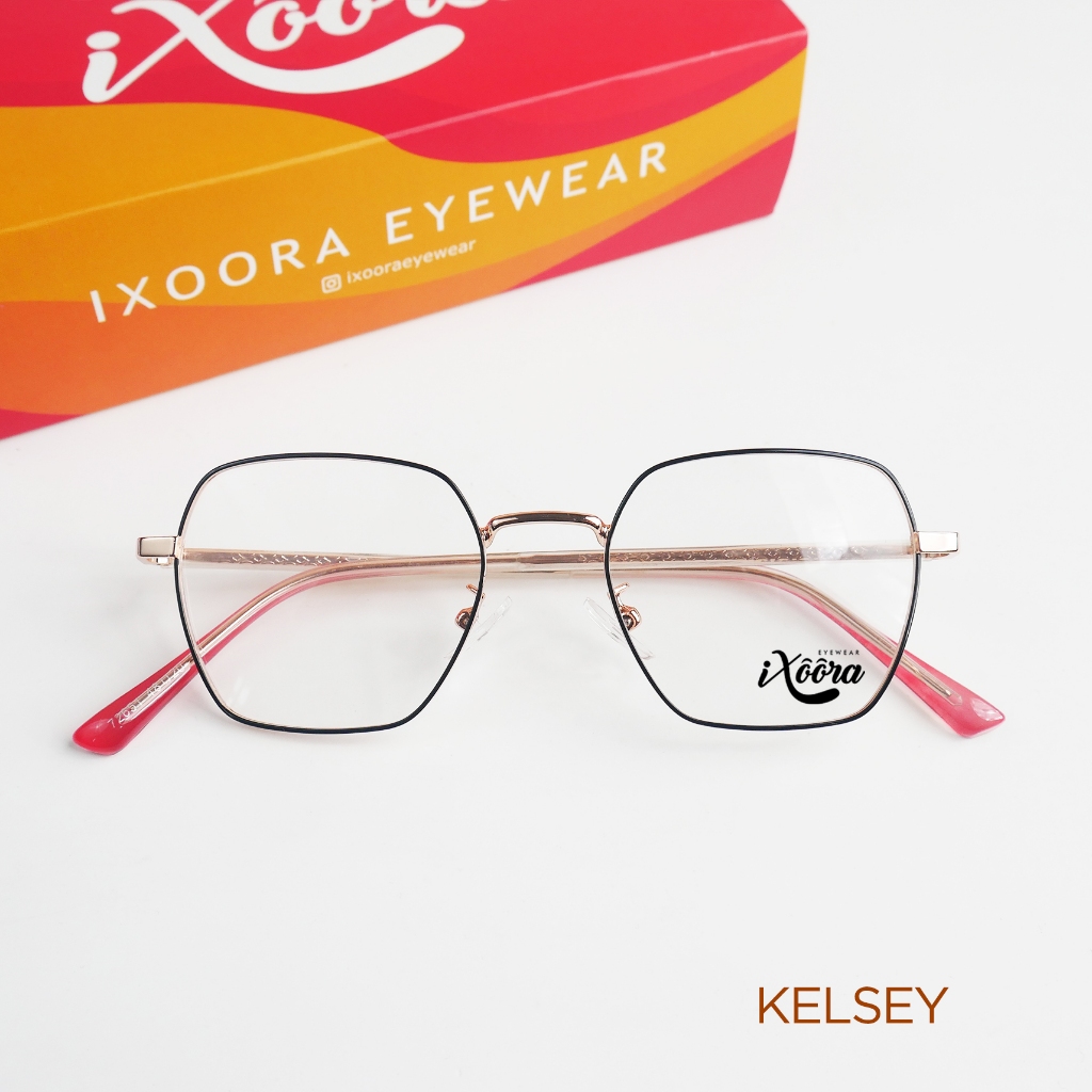 Jual Frame Kacamata Anti Radiasi Ixoora Kelsey Pria Wanita Shopee Indonesia