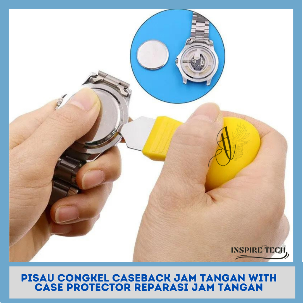 Jual PISAU CONGKEL BENTUK T CASEBACK JAM TANGAN WITH CASE PROTECTOR ...
