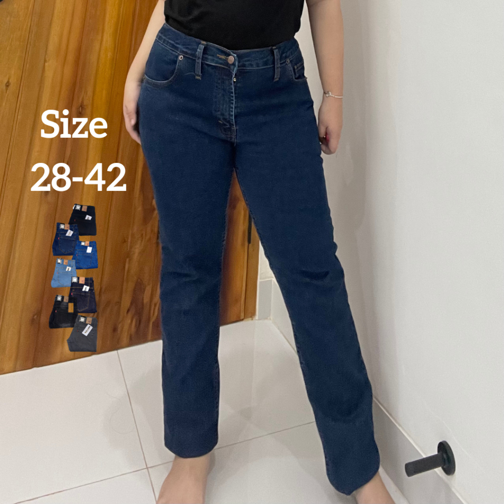 Jual Celana Jeans Wanita Standar Celana Standar Wanita Big Size Jeans Melar Shopee Indonesia