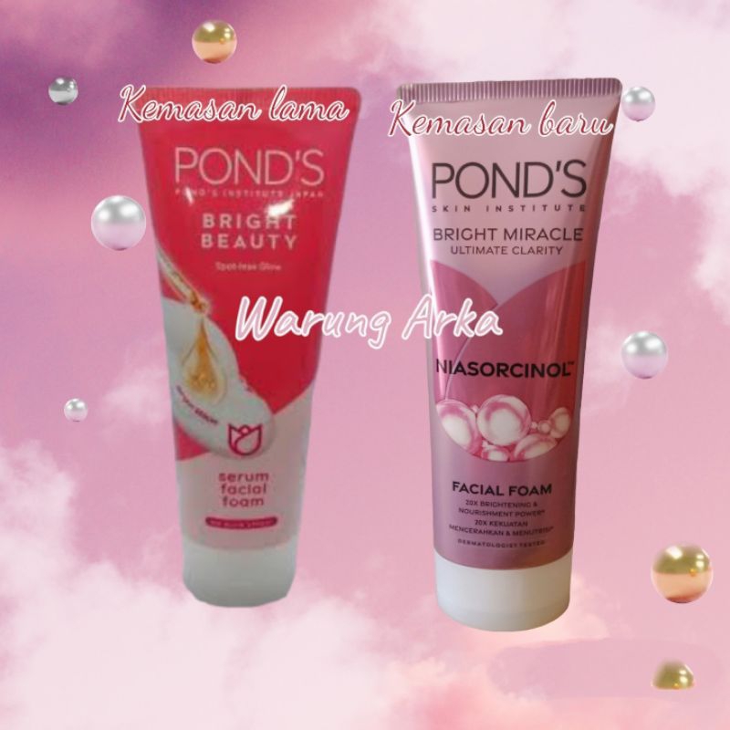 Jual Ponds Bright Miracle Ultimate Clarity Niasorcinol Facial Foam ...