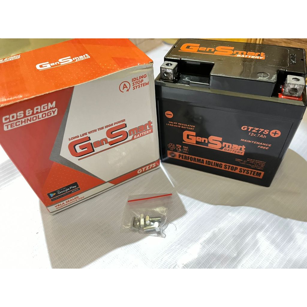 Jual Aki / Baterai Motor Kering GTZ 7S GS Gen Smart Honda Cbr 150