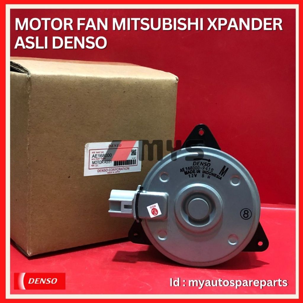 Jual Motor Fan Radiator Ac Mobil Mitsubishi Xpander Expander Asli Denso