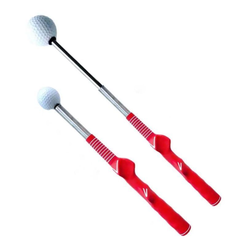 Jual Golf Swing Practice Stick Hand Adjustable Stick 67.5cm Warm Up ...