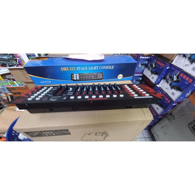 Controller DMX 512 Professionale - Centralina Mixer Luci Per Spettacoli Con 192 Canali | Alimentazione 90-240V