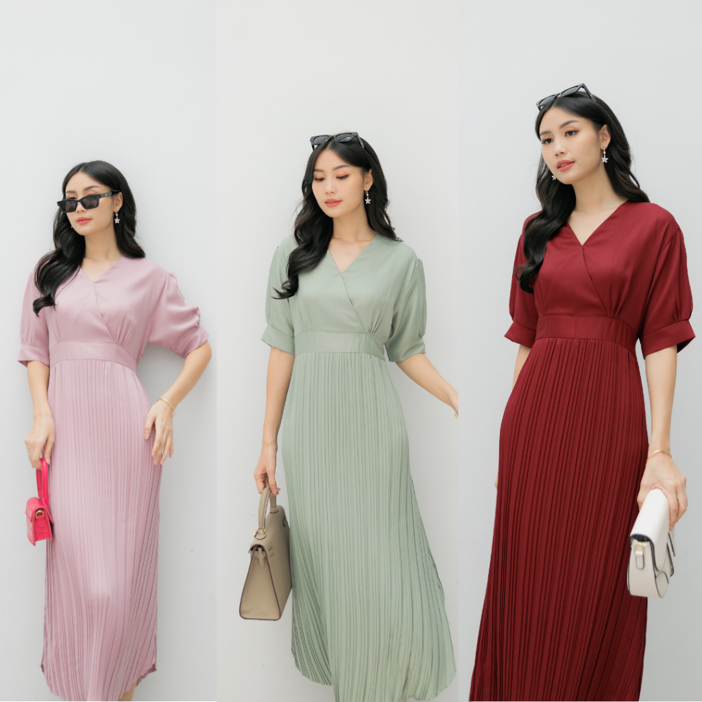 Jual Baju Dress Wanita - Carla Dress | Shopee Indonesia