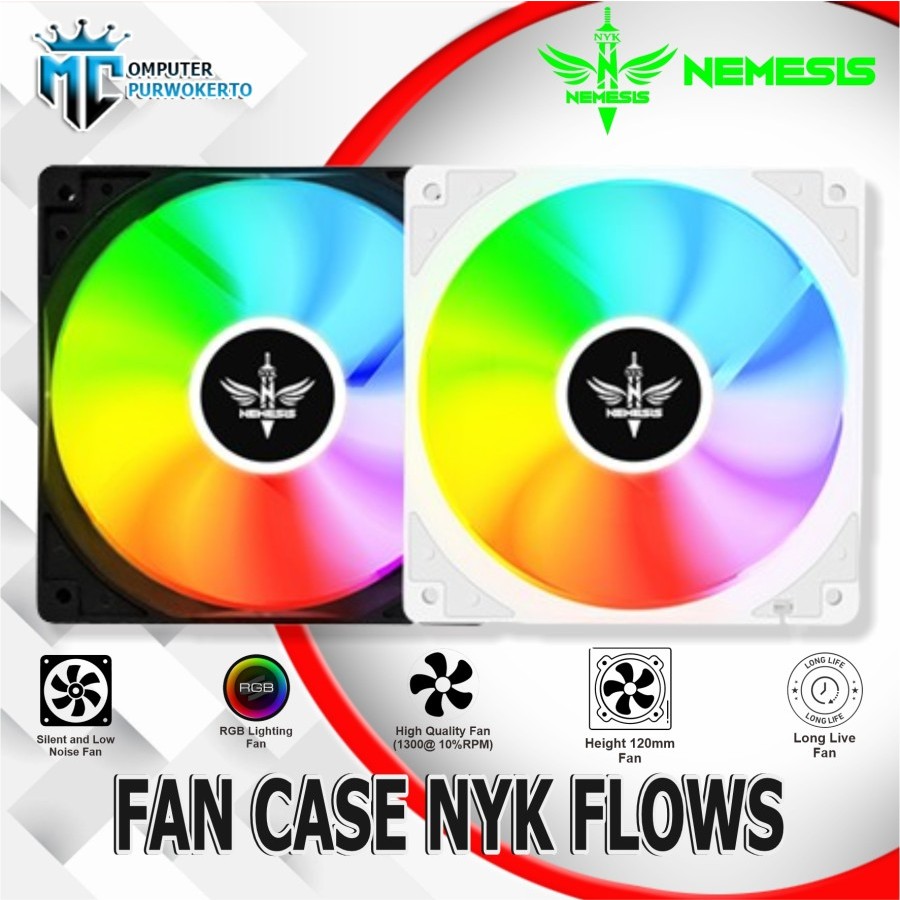 Jual Fan Casing 12cm RGB FLOWS NYK Nemesis | Shopee Indonesia