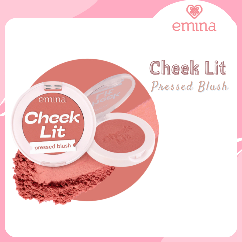 Jual Emina Cheek Lit Pressed Powder Blush 3.5gr Blush On Shopee