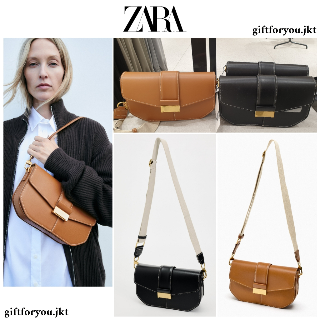 Jual Tas Wanita Zara Crossbody Bag Original Tas Selempang Bahu Sling Woman Bag Wanita Cewek Shopee Indonesia