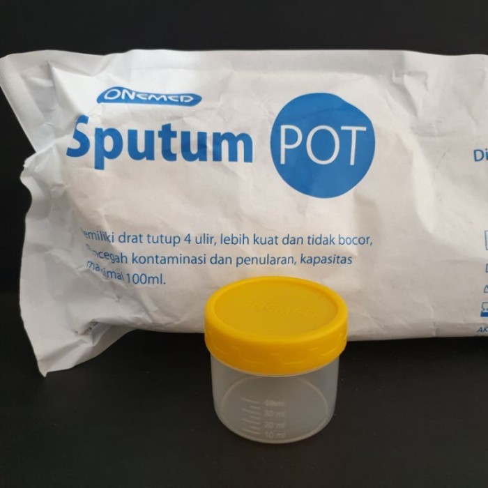 Jual Sputum Pot Steril / Pot Dahak Steril Onemed ( Per 1 Pcs ) Shopee