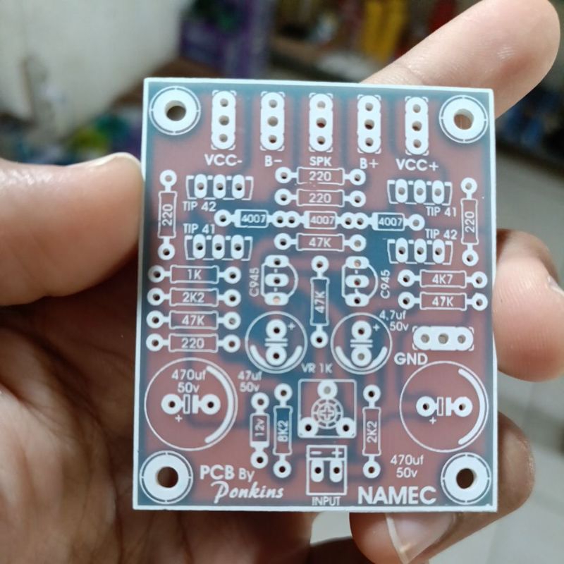 Jual PCB NAMEC FIBER FR4/PCB POWER AMPLIFIER NAMEC BAHAN FIBER | Shopee