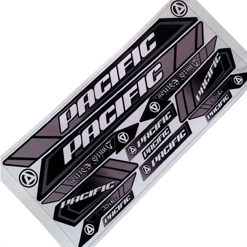 Jual Stiker Sepeda Pacific Custom Sticker Striping | Shopee Indonesia