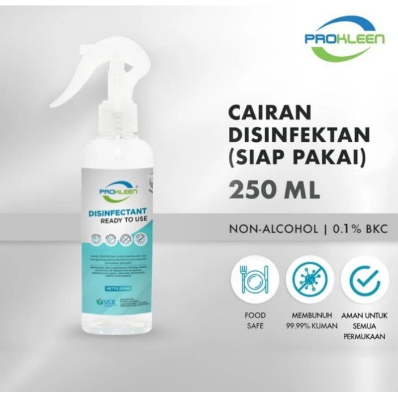 Jual Disinfectant Spray Antiseptik Cairan Disinfektan Ready To use ...