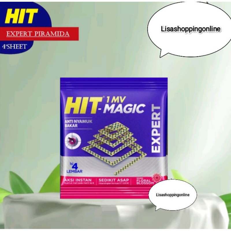 Jual Hit Expert Piramida Obat Nyamuk Bakar Classy Lili, Flora Blossom ...