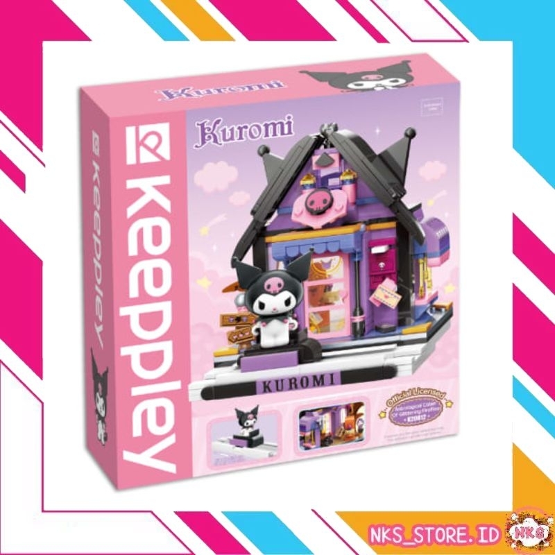 Jual Keeppley Kuromi Astrological Cabin Of Glittering Fireflies Blocks ...