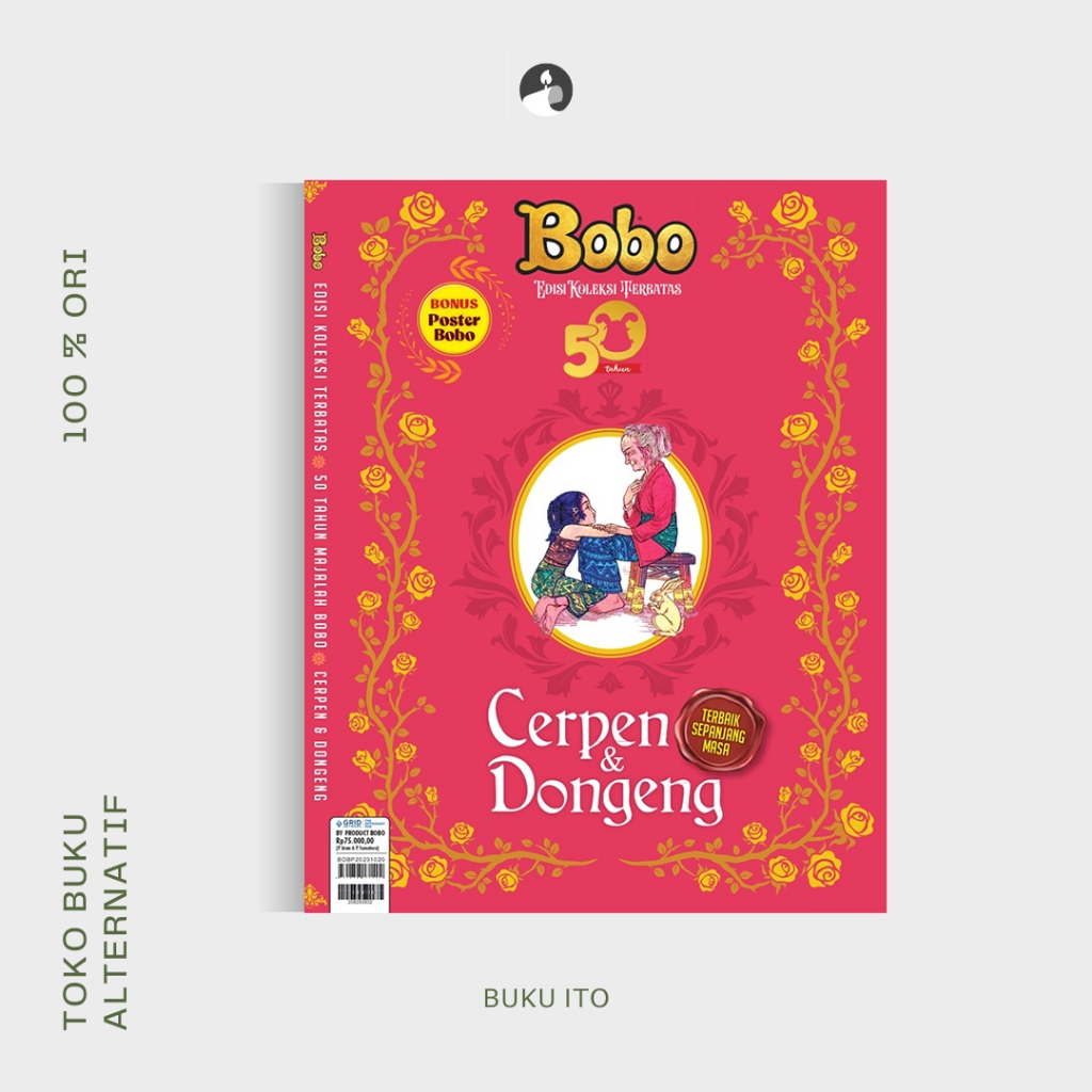 Jual Majalah Bobo Edisi Koleksi 50 Tahun Cerpen Dan Dongeng Bonus Poster Shopee Indonesia