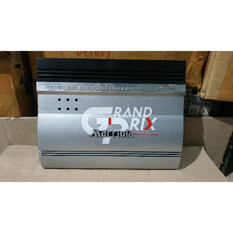 Jual power amplifier mobil 4channel marriola MRV F605 v12 second normal ...