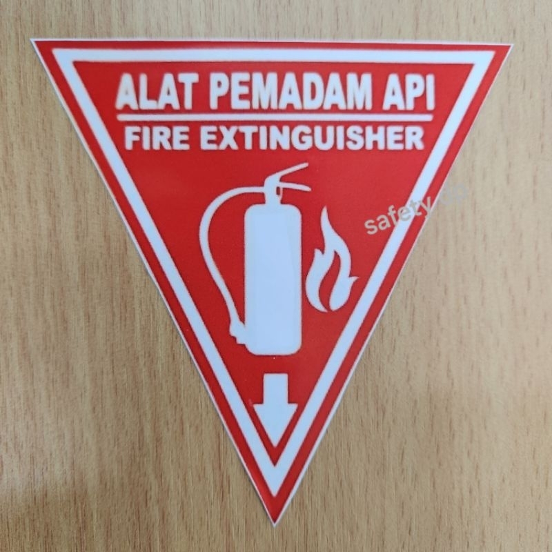 Jual STIKER ALAT PEMADAM API STIKER FIRE EXTINGUISHER | Shopee Indonesia