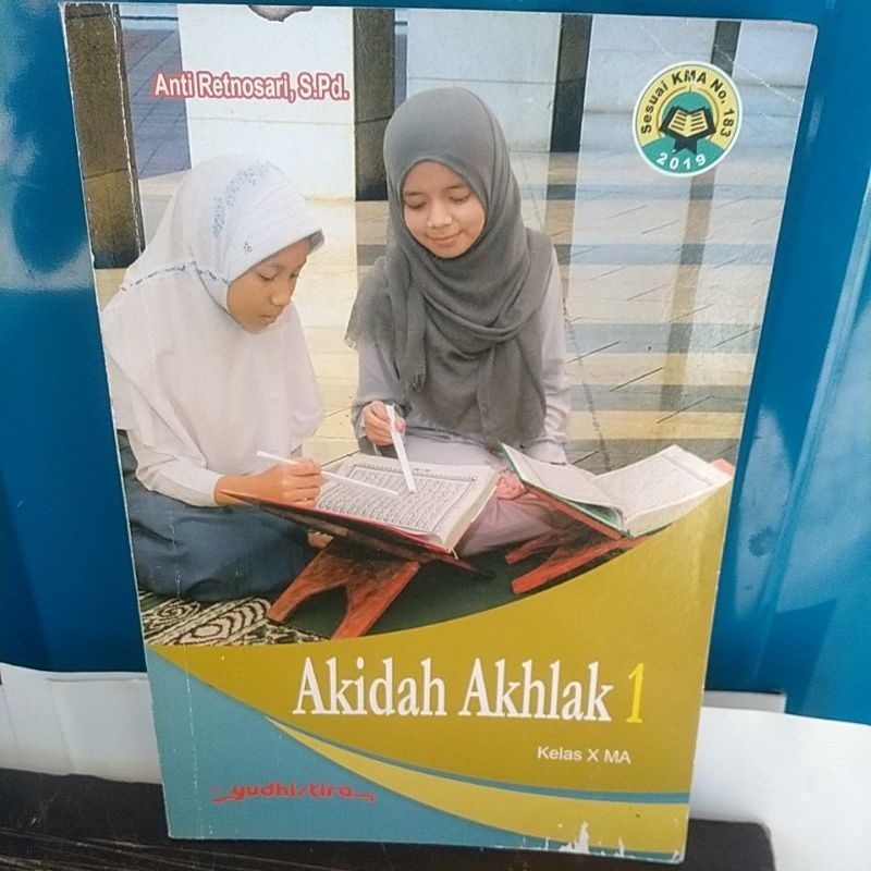 Jual Akidah Akhlak Kelas X-1-10 Madrasah Aliyah/MA KMA 2019 Bumi ...