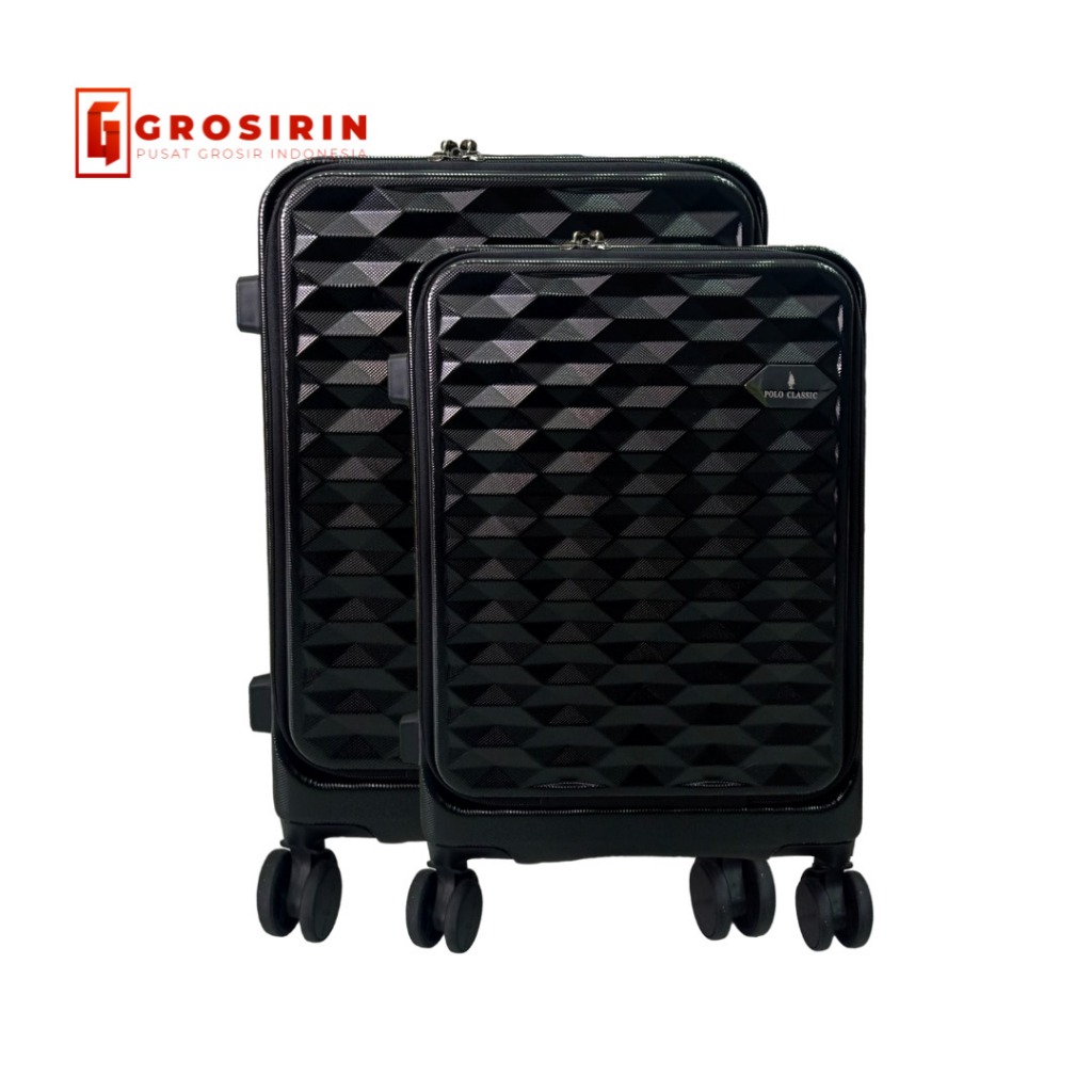 Jual Polo Classic Koper Trunk Series Front Load Cabin 20 Inch Bagasi 24 ...