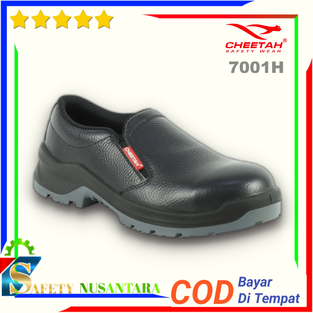 Jual Sepatu Safety Cheetah 7001H Original Safety Shoes Proyek 7001 H