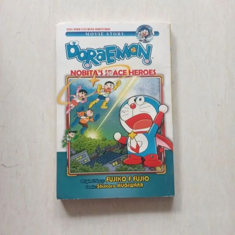 Jual Komik Elex MOVIE STORY DORAEMON NOBITAS SPACE HEROES Original ...