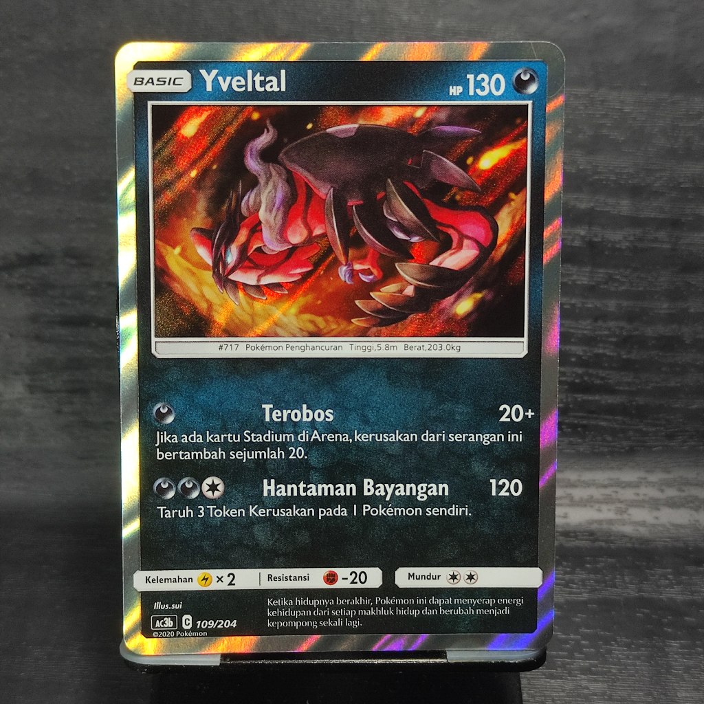 Pokémon TCG - Karta Yveltal - Amazing Rare