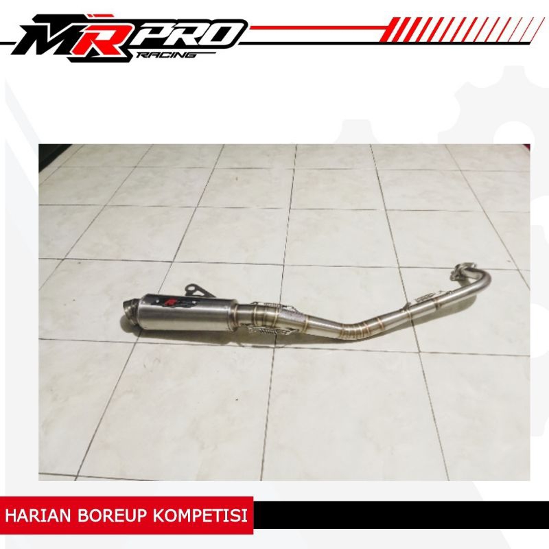 Jual knalpot racing spek 130-150 CC ORIGINAL MRPRORACING | Shopee Indonesia