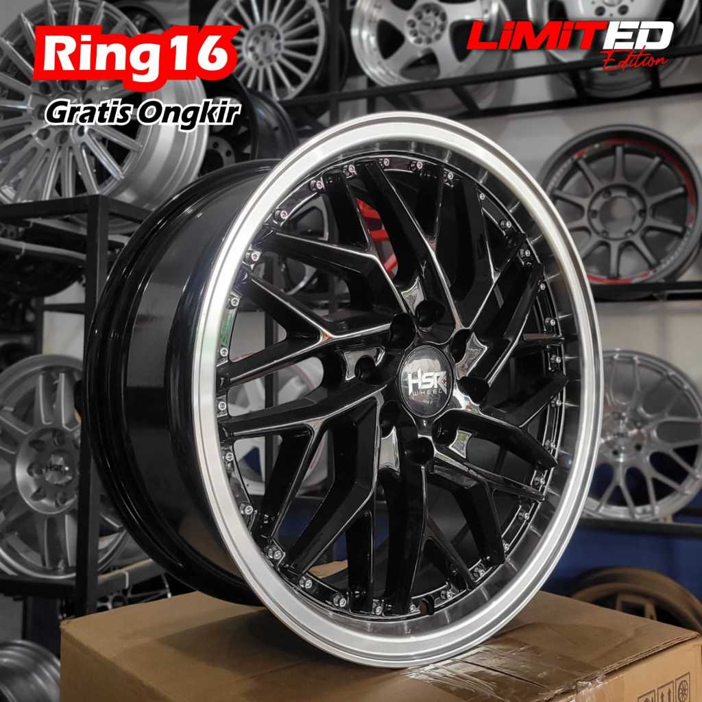 Jual Velg mobil ring 16 HSR SEPULU velg mobil racing r16 Agya,ayla ...