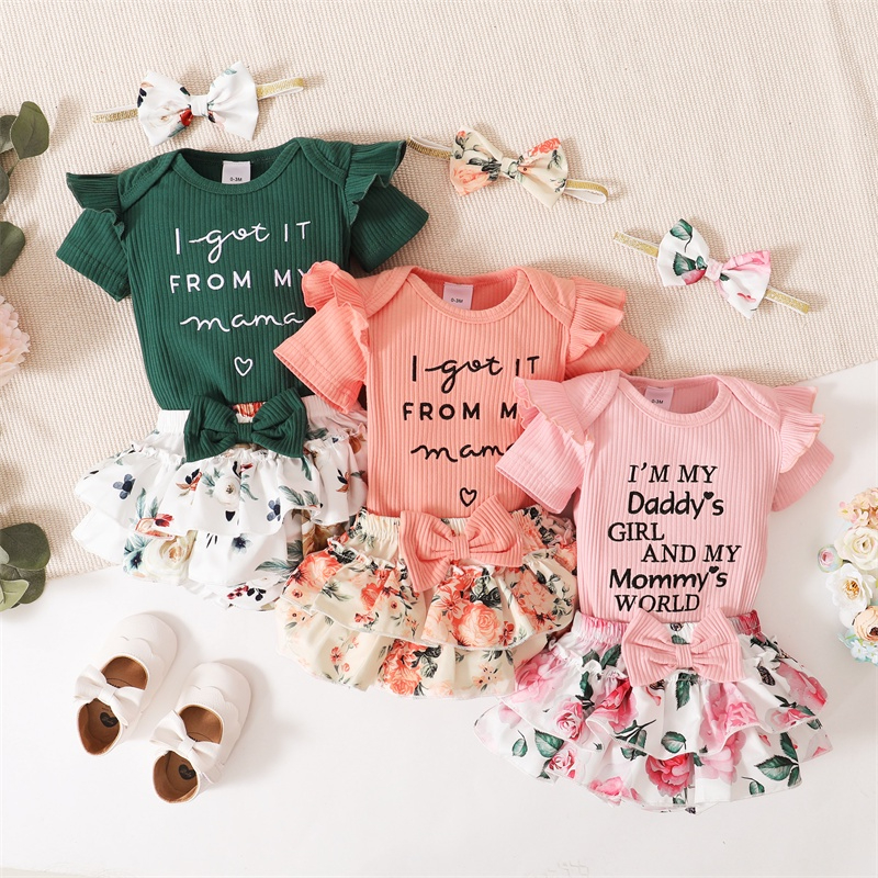 Clothes Newborn Daddy's Girl Outfit Baby Daddy's Girl Short